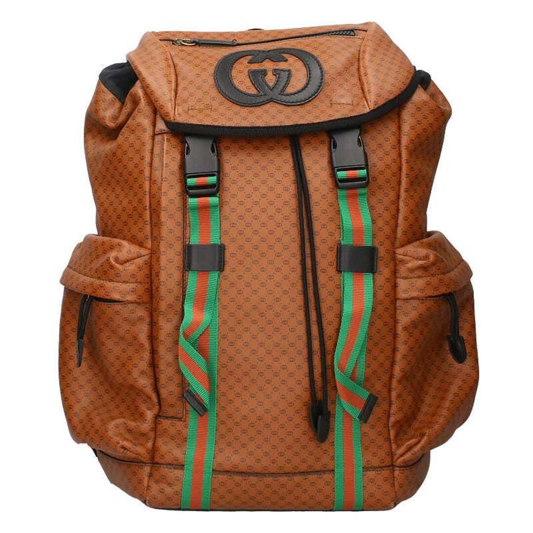 美品Gucci GGパターン レザーバックパック リュック GUCCI GGパターン