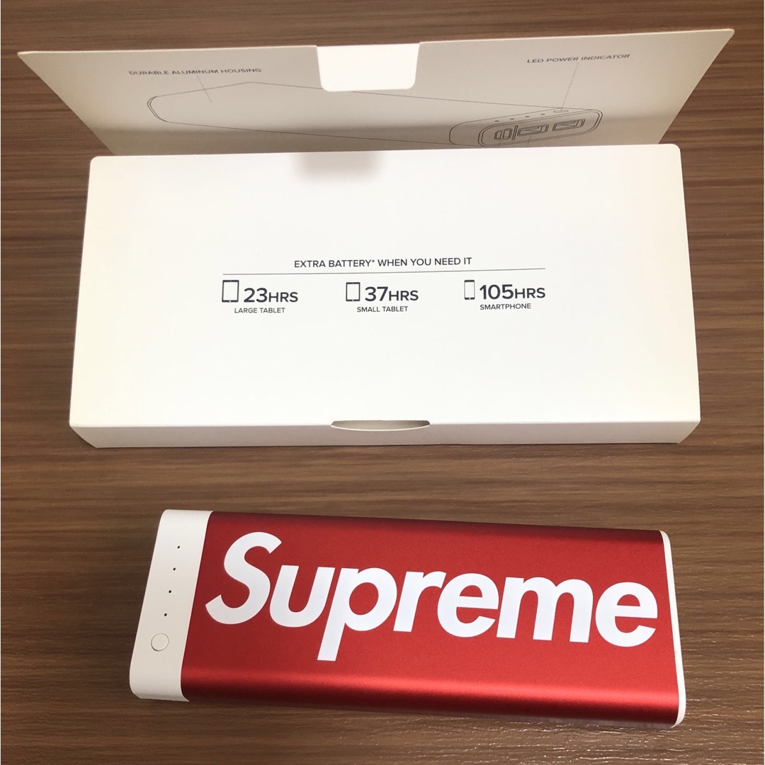 Supreme - supreme シュプリーム mophieモバイルバッテリーの通販 by