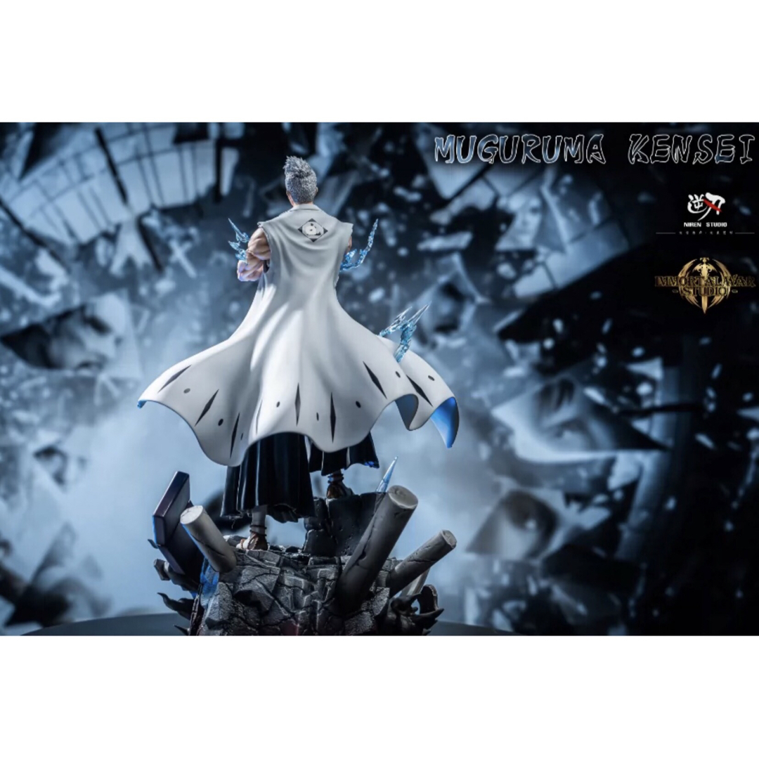 BLEACH 六車拳西 ガレージキット ガレキ スタチュー①① BLEACH 六車拳