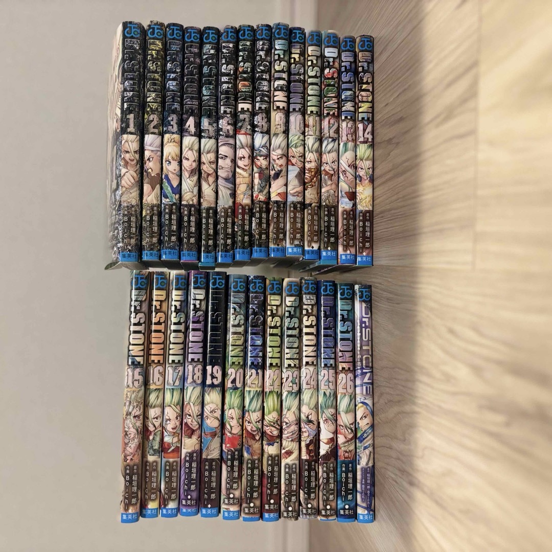 Dr.STONE 全巻セット 1〜26巻＆外伝＆ファンブック 【公式通販】