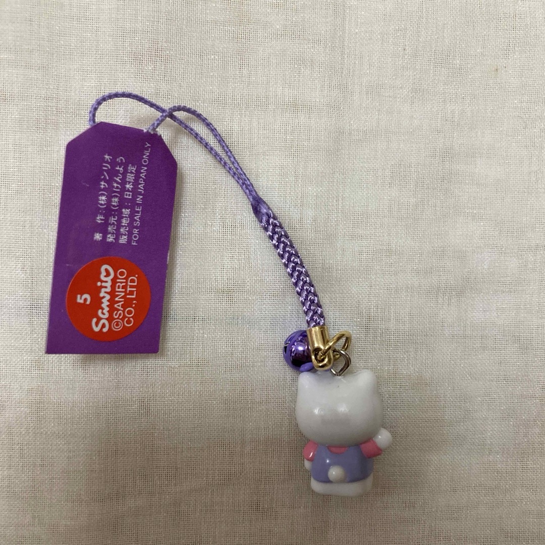 ご当地キティ根付け ストラップ ちんあなご ☆レア☆ご当地キティちん