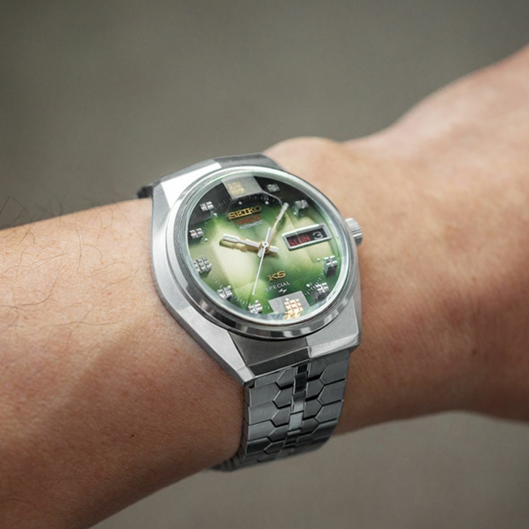 Grand Seiko - (799) キングセイコー バナック 純正ブレス 自動巻き 日