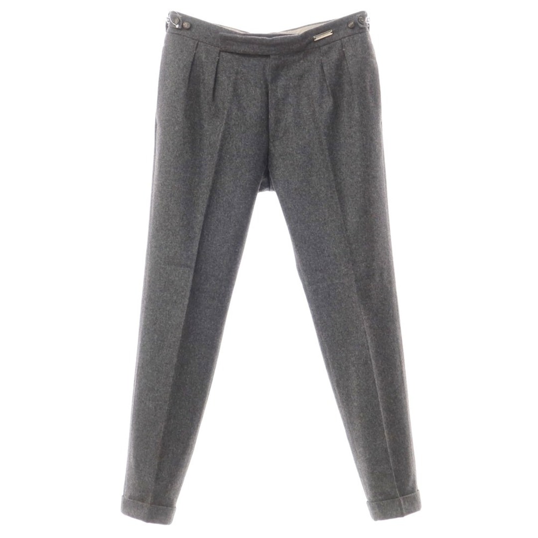 定価4.5万円【TAGLIATORE/タリアトーレ】フランネルイージーパンツ46