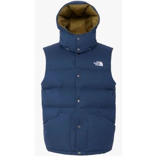 THE NORTH FACE（ダウンベスト ・ ブルー・ネイビー/青色系）のフリマ