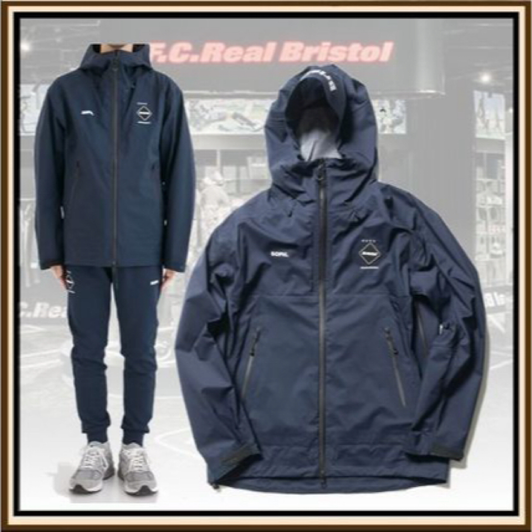 F.C.R.B. - 【新品 未使用】FCRB ブリストル 3LAYER WARM UP JACKETの