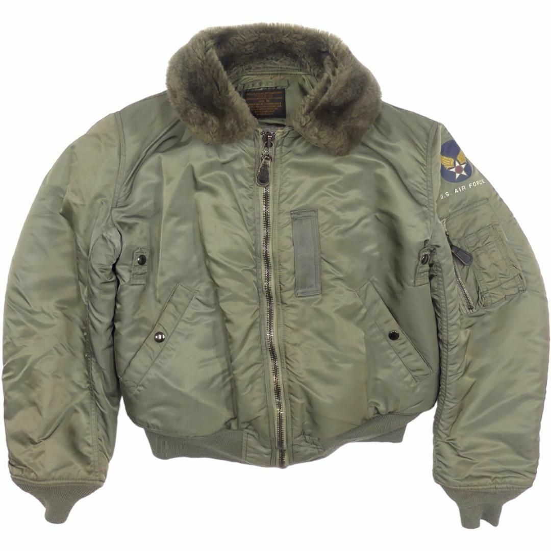 alpha - USA製 B-15D フライトジャケット MA-1 ALPHAアルファJJ802の