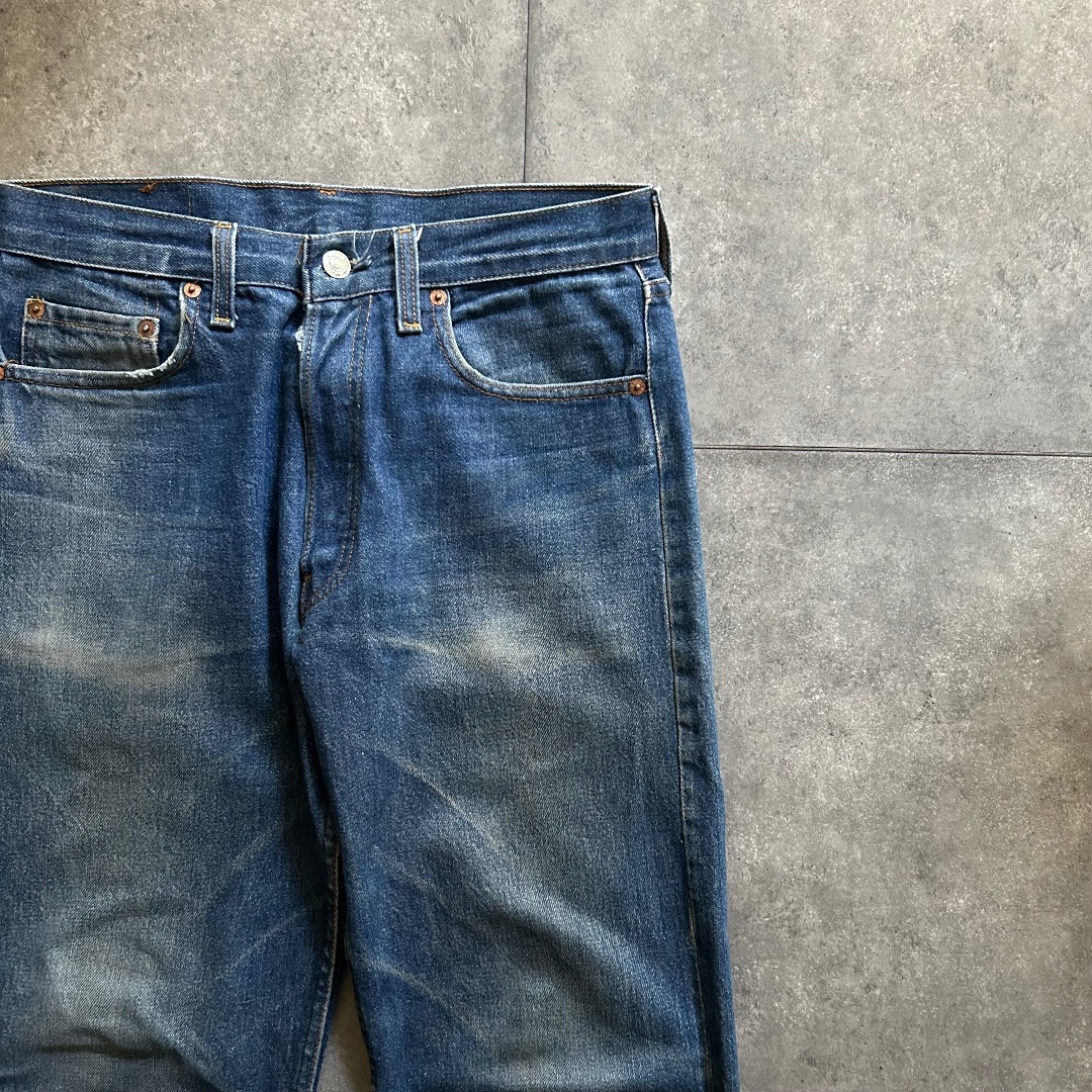 Levi's - 80s リーバイス501 USA製 31×34 濃紺 ヒゲ/ハチノスの通販 by
