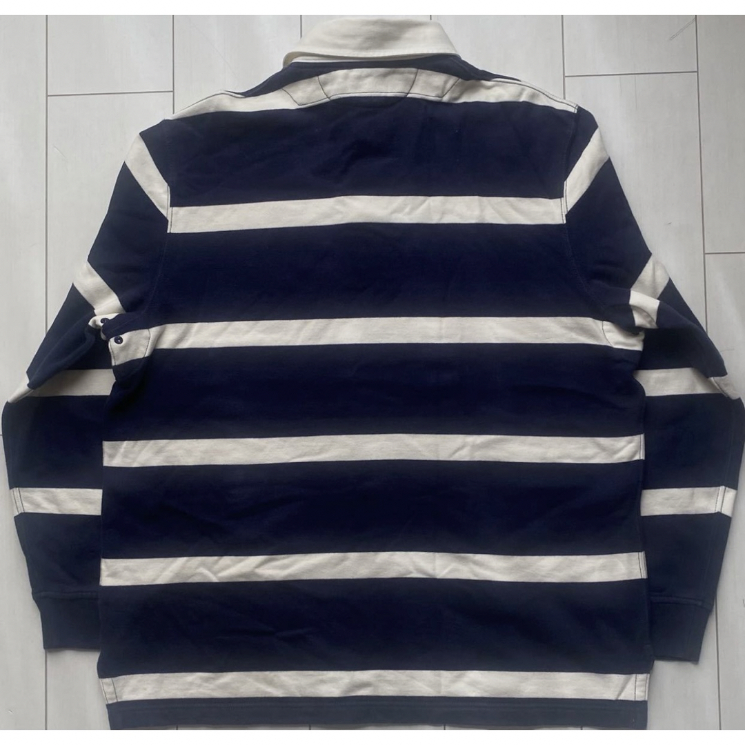 POLO RALPH LAUREN - 美品 POLO ラルフローレン ボーダー ラガーシャツ