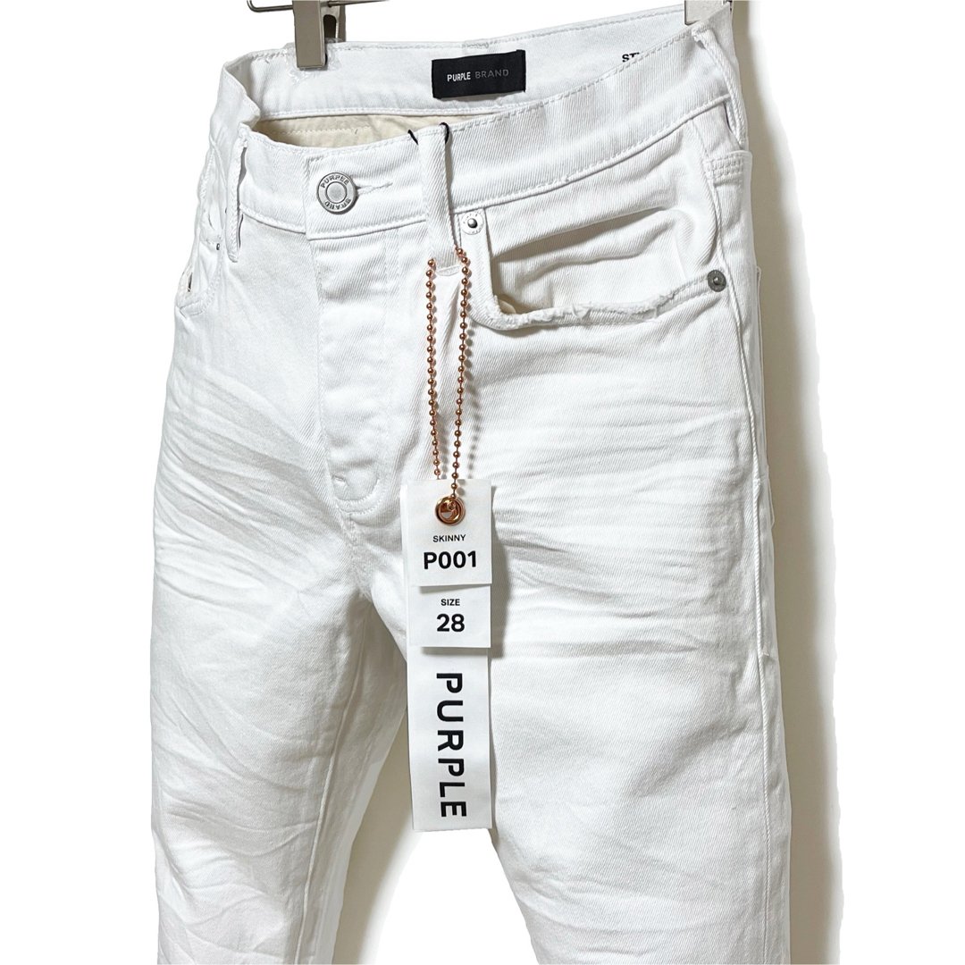 ksubi - 新品 PURPLE BRAND ホワイトスキニーデニム 28の通販 by mount