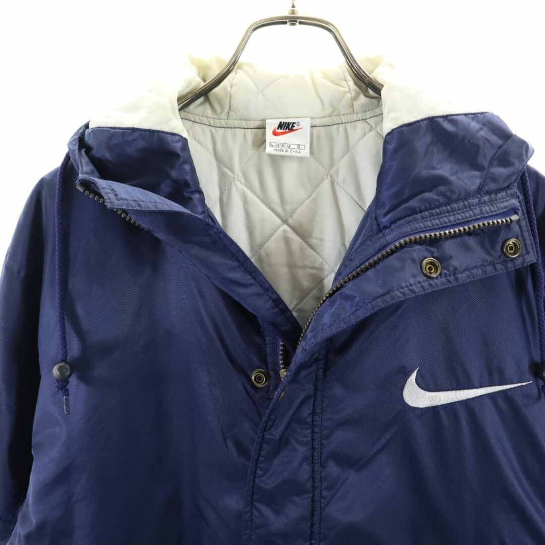 NIKE - ナイキ 90s 00s 白タグ オールド トレーニング ベンチコート L