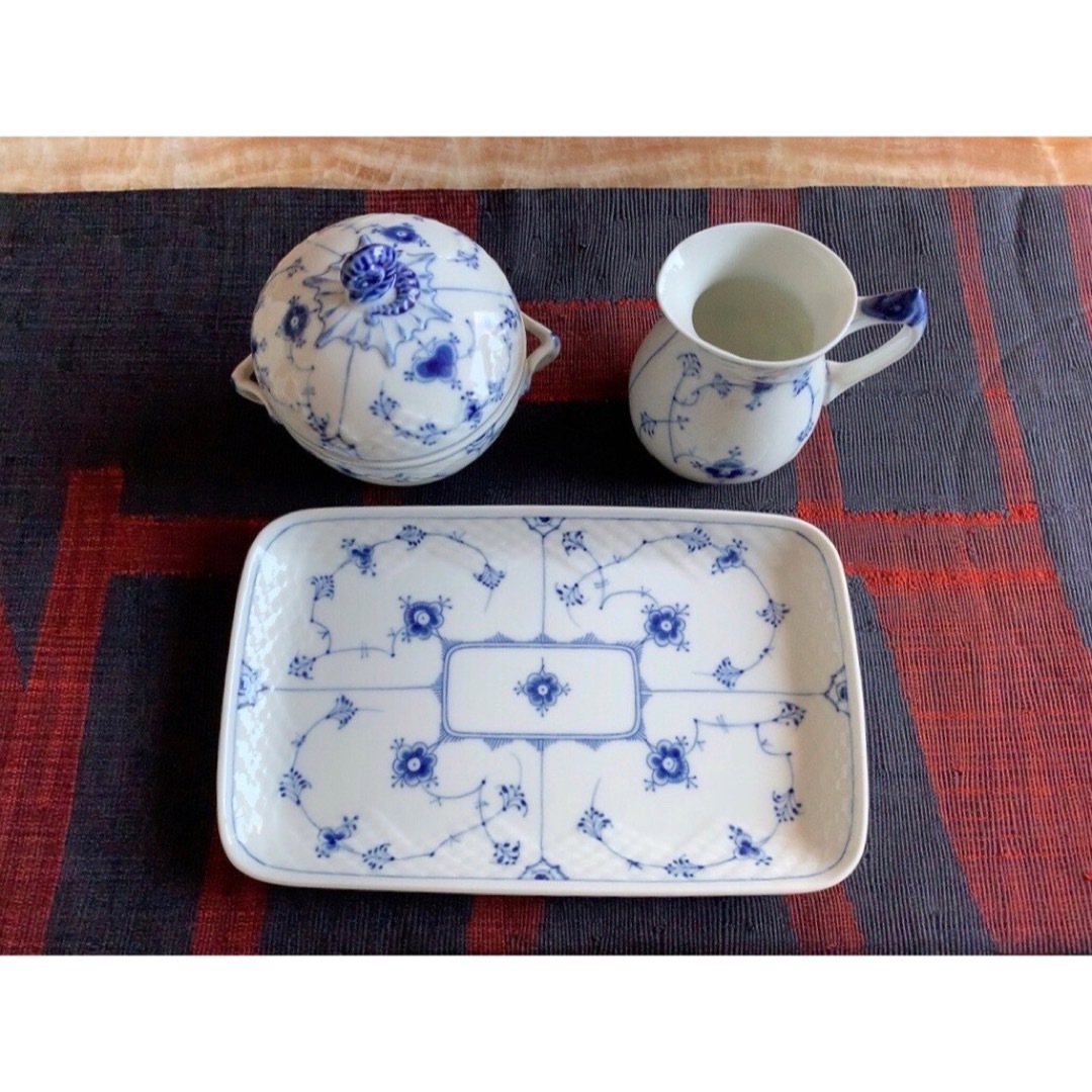 ROYAL COPENHAGEN - ロイヤルコペンハーゲン(B&G)クリーマー＆シュガー
