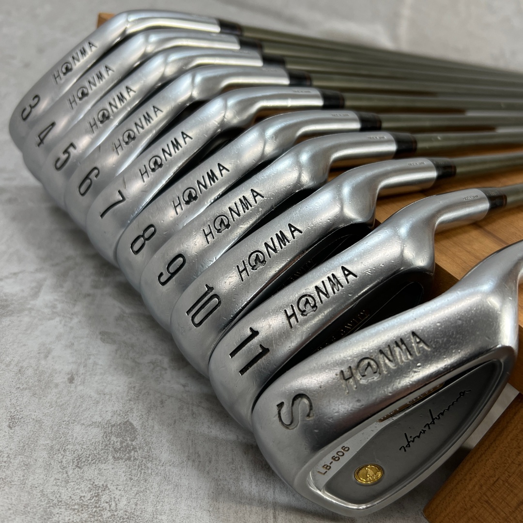 最高級4S】ホンマ LB-606 金モグラ アイアンセット 10本 R-1 HONMA ホンマ