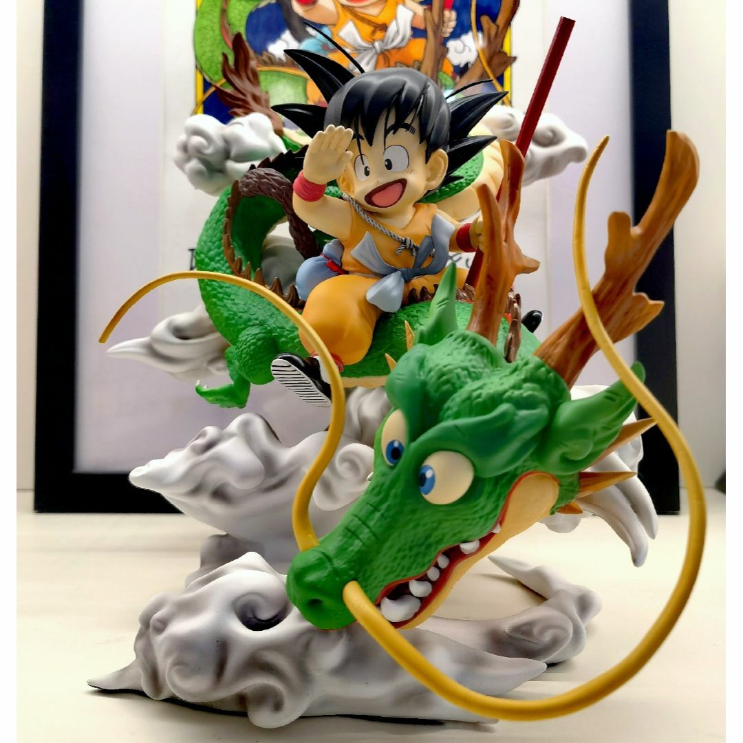 ドラゴンボール 神龍 表紙 悟空 そんごくう ガレージキット フィギュア