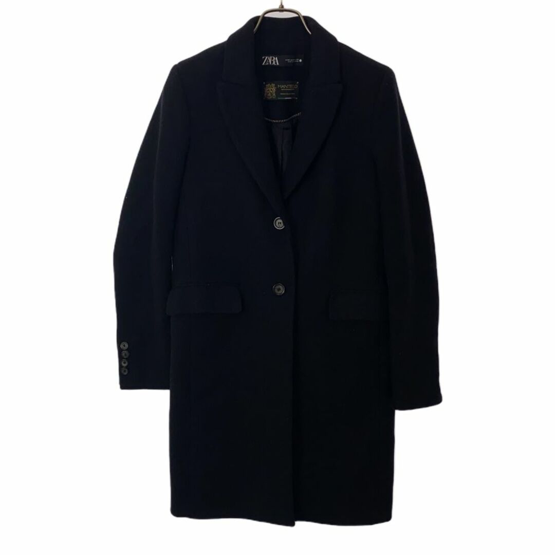ZARA - ザラ チェスターコート XS ブラック ZARA レディースの通販 by