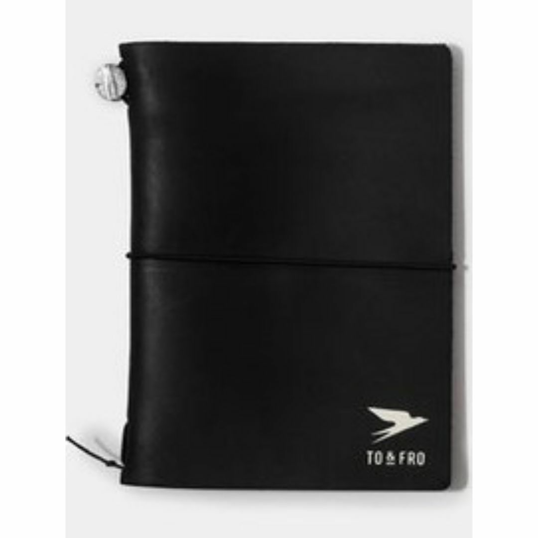 トラベラーズノート TO&FRO パスポートサイズ ブラック 新品の通販 by