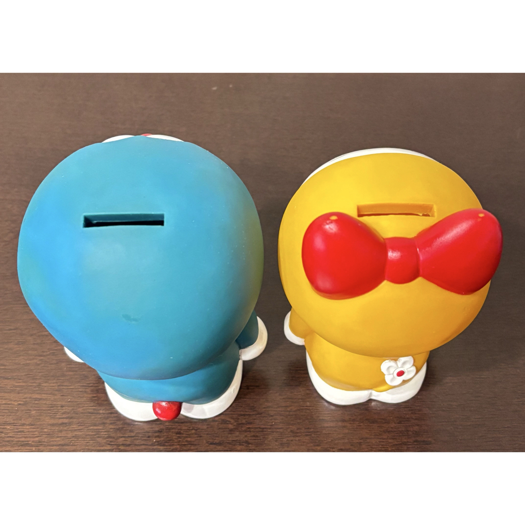 ドラえもん - ドラえもん&ドラミちゃん 貯金箱 2個セット 送料無料の