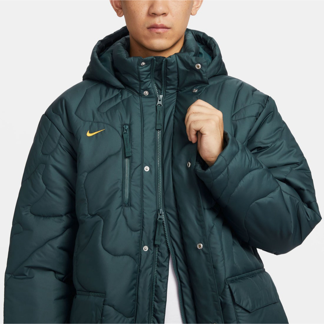 NIKE - XL 新品 ナイキ ベンチコート 中綿ジャケット サイドライン