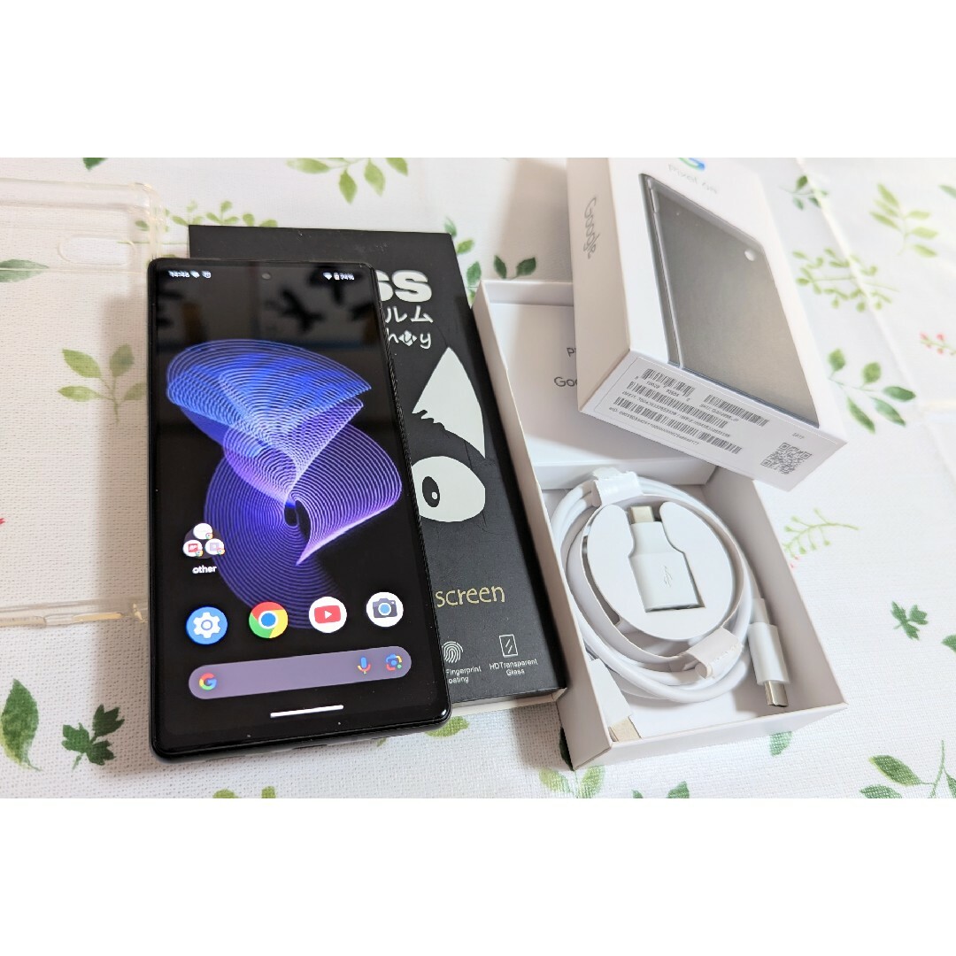 美品 Google Pixel 6a 付属品一式 SIMフリー ストア 美品 Google Pixel