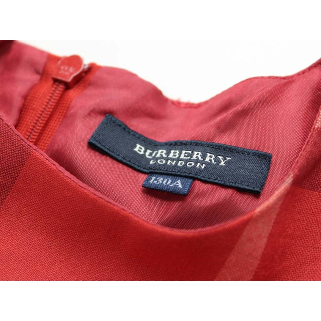 BURBERRY - 【新入荷!】♪バーバリー/BURBERRY♪130Acm 半袖ワンピース