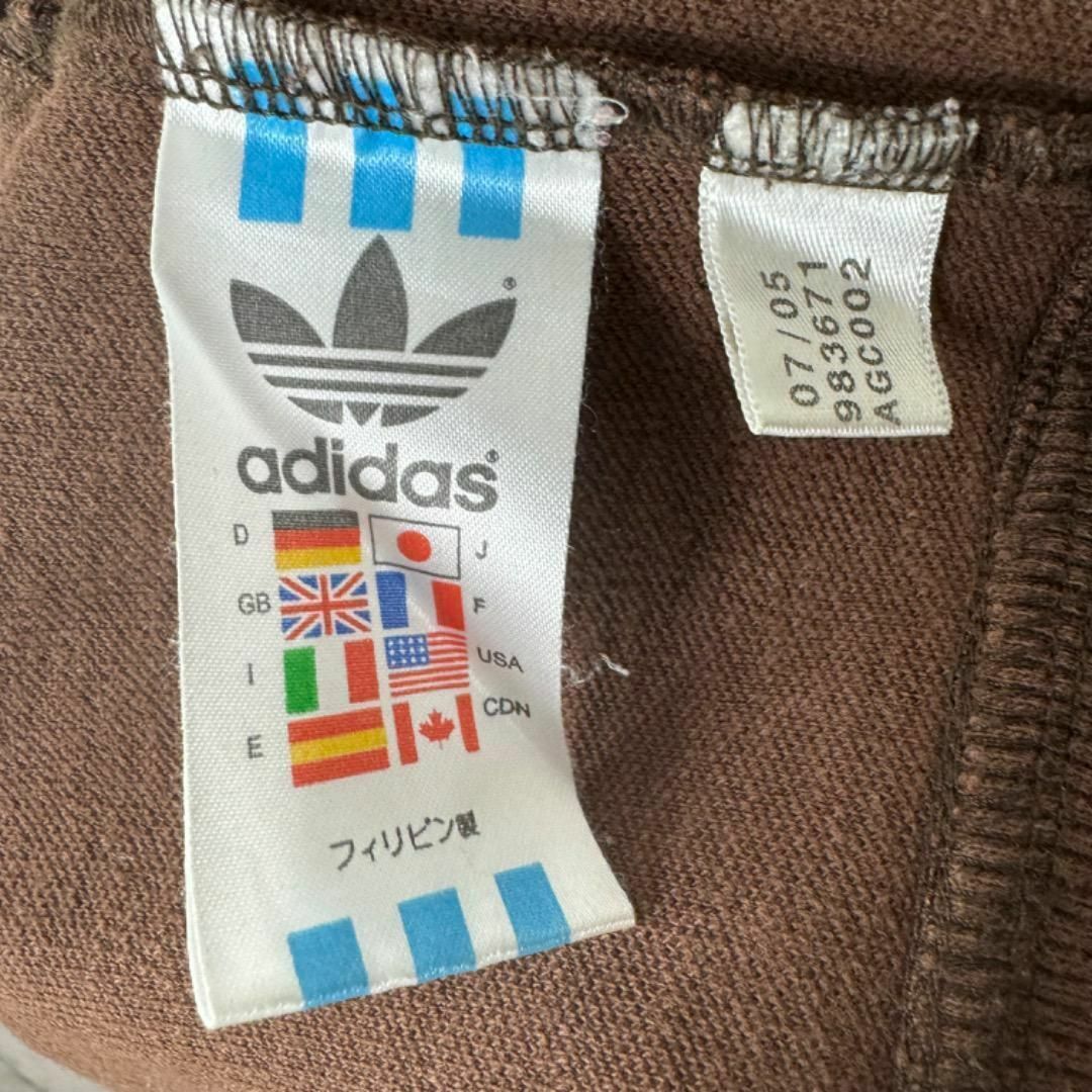 adidas - 【超希少】アディダス ジャージ S 茶色 ブラウン イエロー