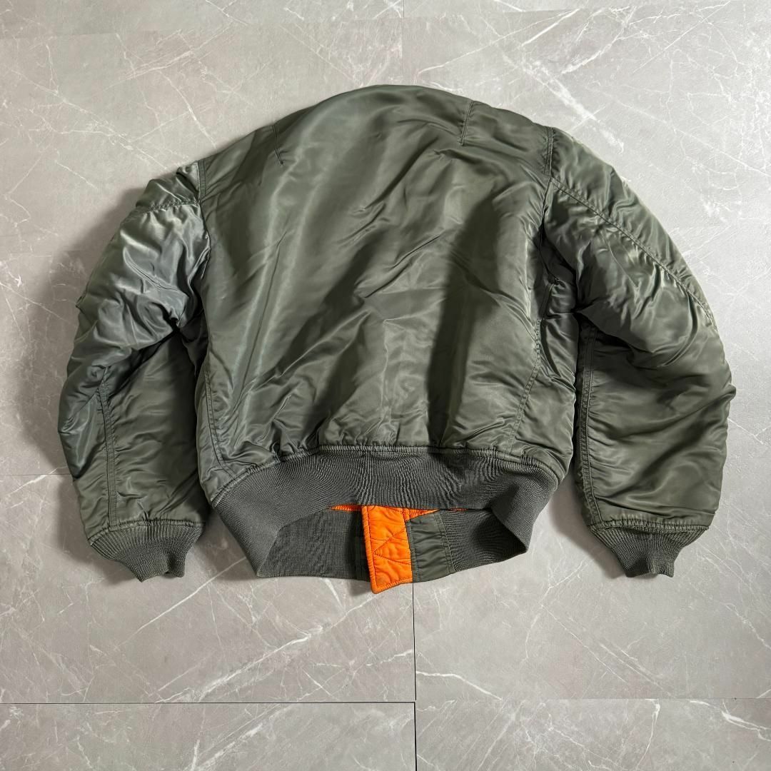 ALPHA INDUSTRIES - 希少 アルファ MA-1 68年復刻 USA製 Mサイズ