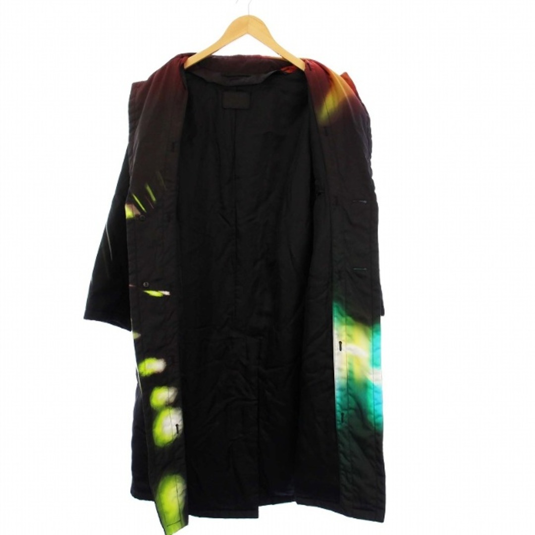 PRADA - プラダ 18AW NEON COAT チェスターコート 中綿 ロング XS 黒の