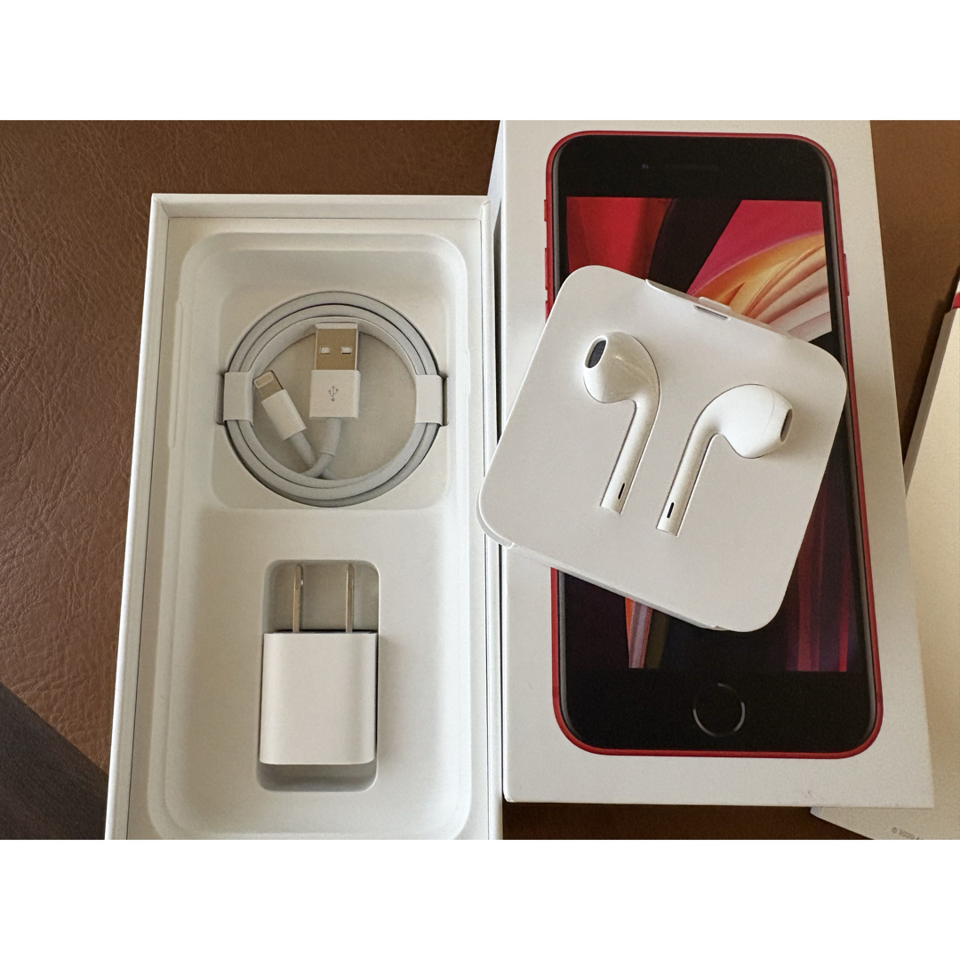 iPhone SE第2世代 128GB レッド SIMフリー ※バッテリー74%