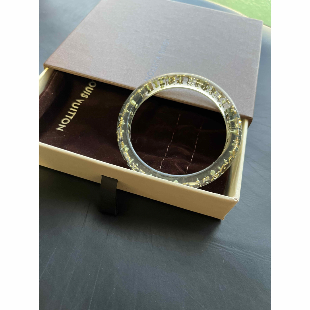 LOUIS VUITTON ブラスレアンクルージョンバングル 極美品 LOUIS