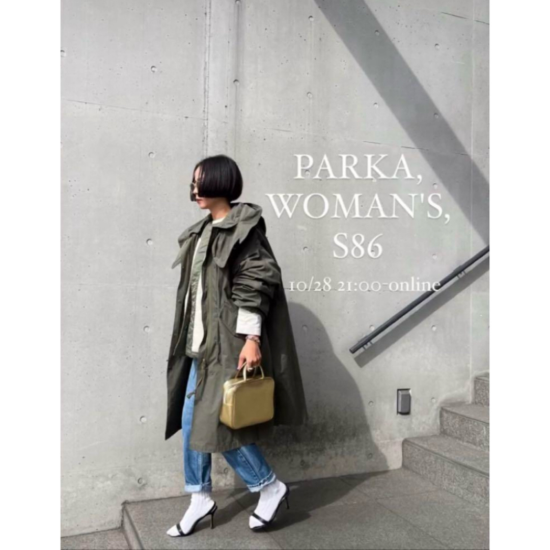 sorm'86 PARKA WOMAN's86 フィッシュテールパーカー コートの通販 by