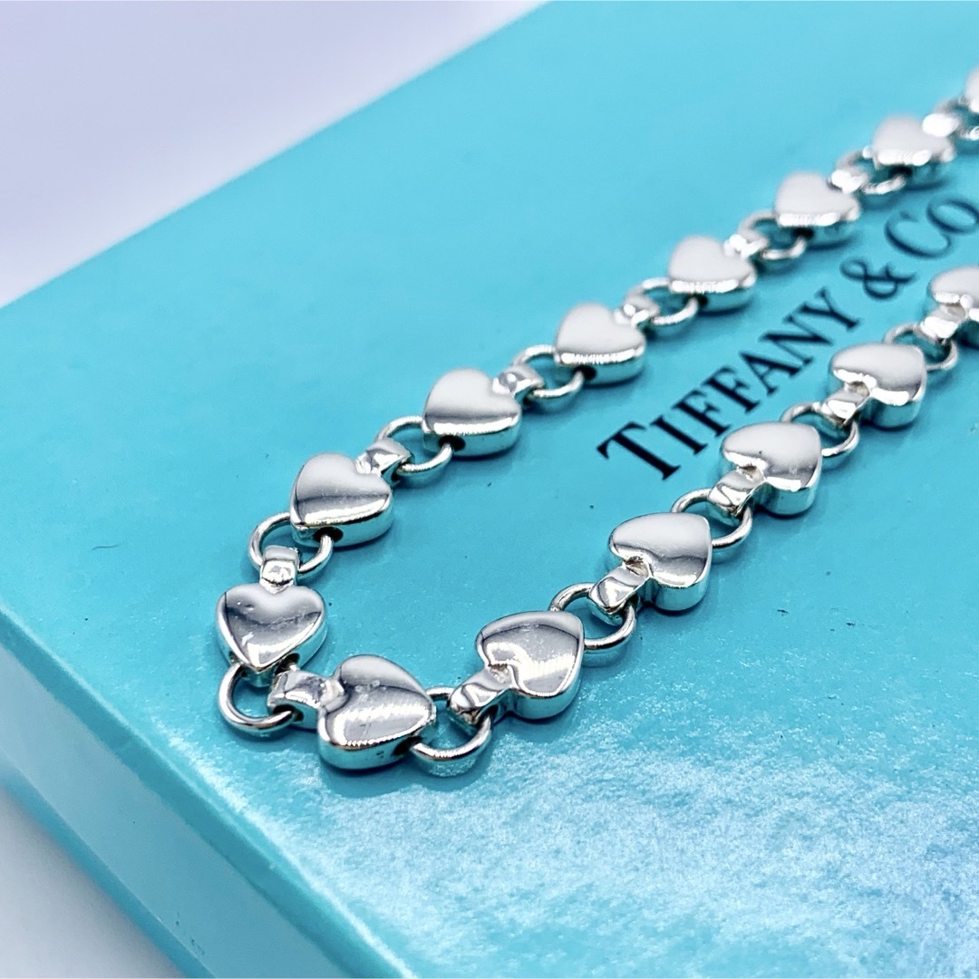 希少 TIFFANY ティファニー パフハート ブレスレット