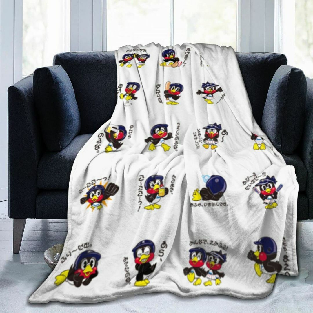 東京ヤクルトスワローズつば 九郎 ブランケット blanket フ