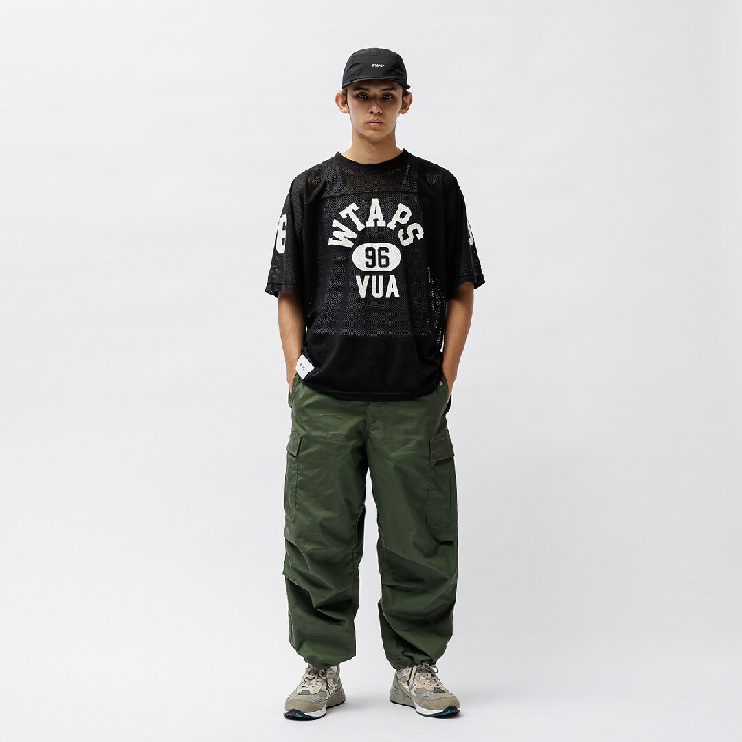W)taps - WTAPS☆QB SS POLY. ERAダブルタップスフットボールシャツMの