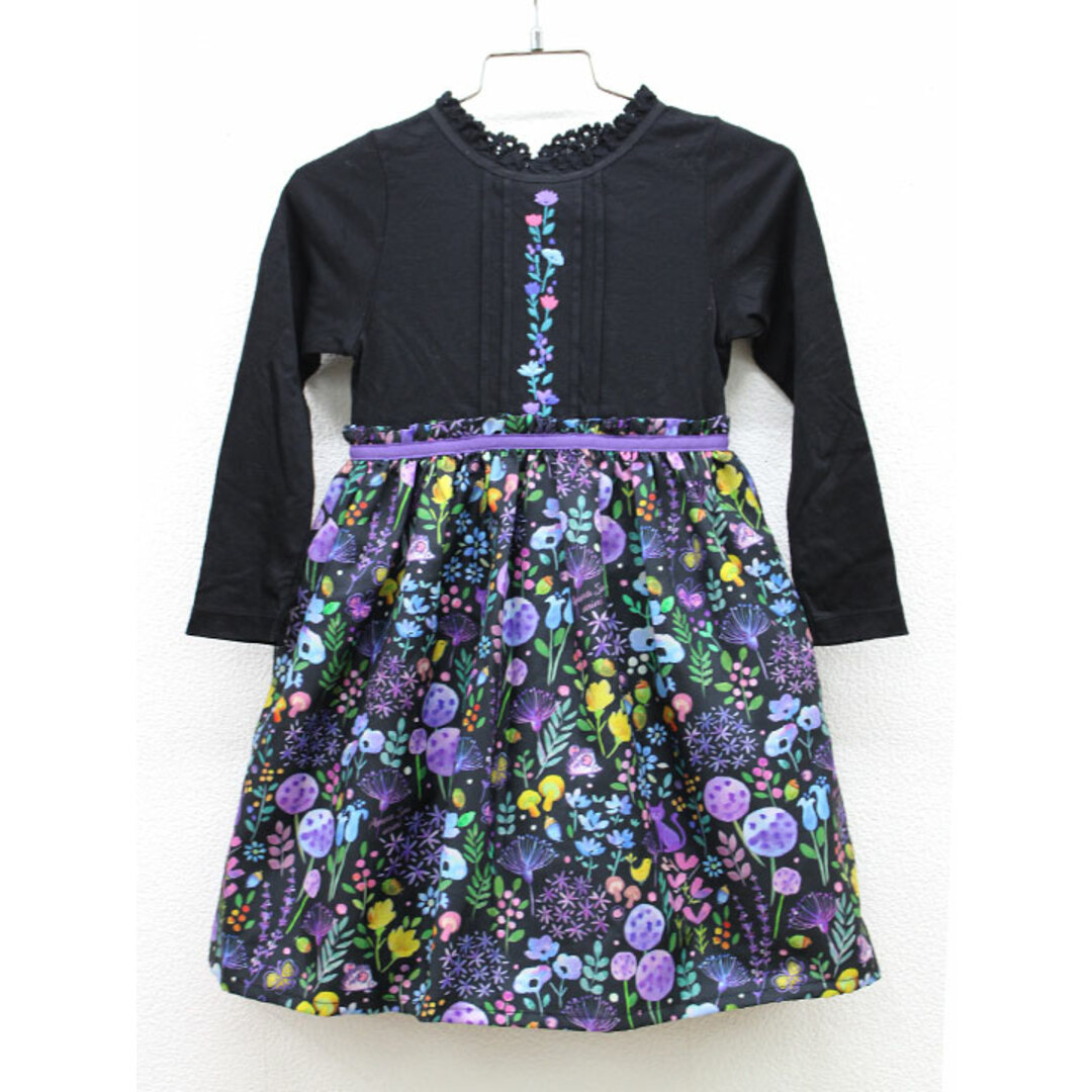 ANNA SUI MINI ワンピース 140cm ANNA SUI MINI 半袖サロペット ANNA