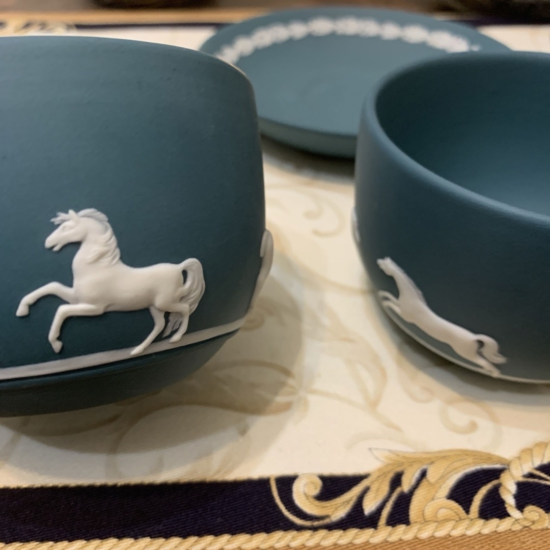 WEDGWOOD - ウェッジウッド ジャスパー ホース 馬 カップ＆ソーサー 2