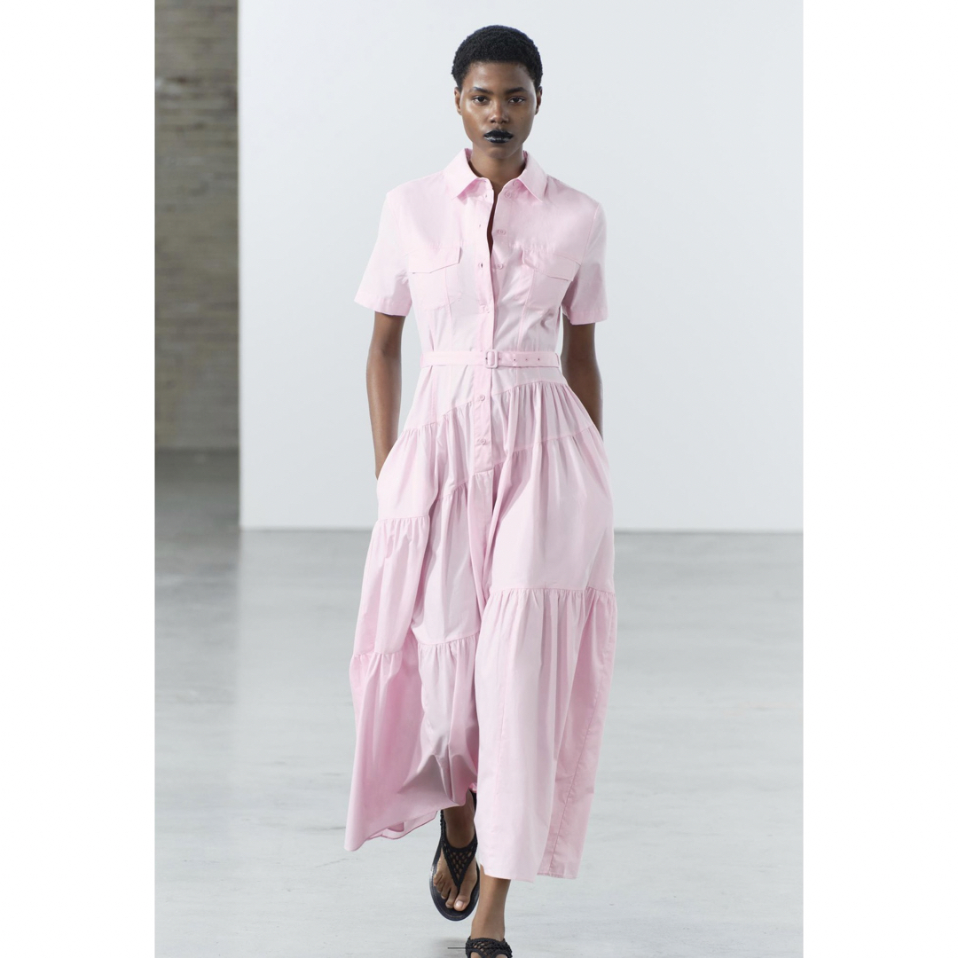 ZARA - ZARA 新品 ZW COLLECTION ベルト シャツ ワンピースの通販 by