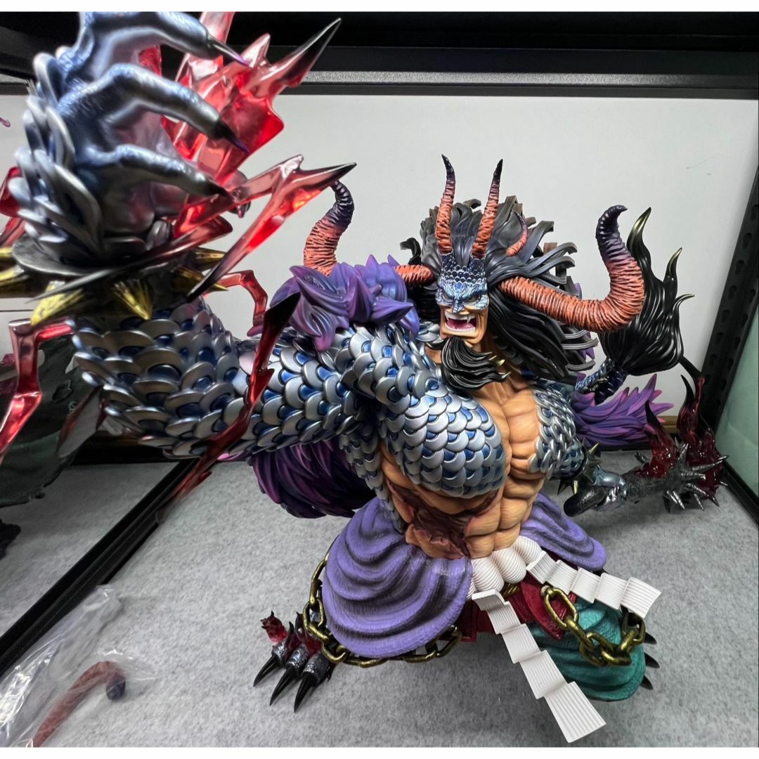 ワンピース 百獣のカイドウ 人獣型 フィギュア ガレージキット 塗装
