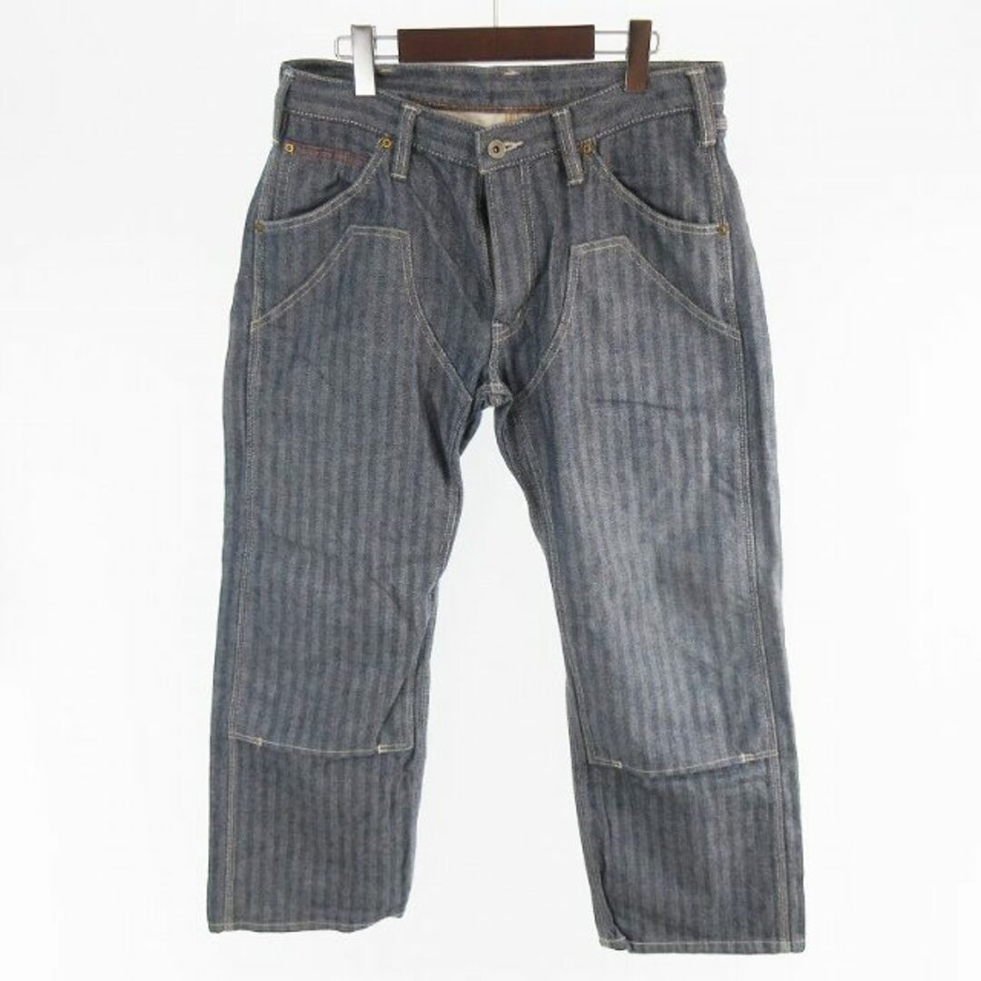 アイアンハート IRONHEART ヘリンボーン ダブルニー W32 ワークパンツ