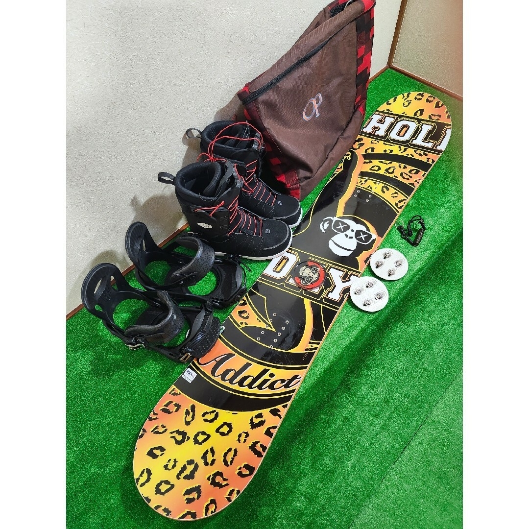 ジブ、グラトリ足回りフルセット！HOLIDAY×FLUX×SALOMON