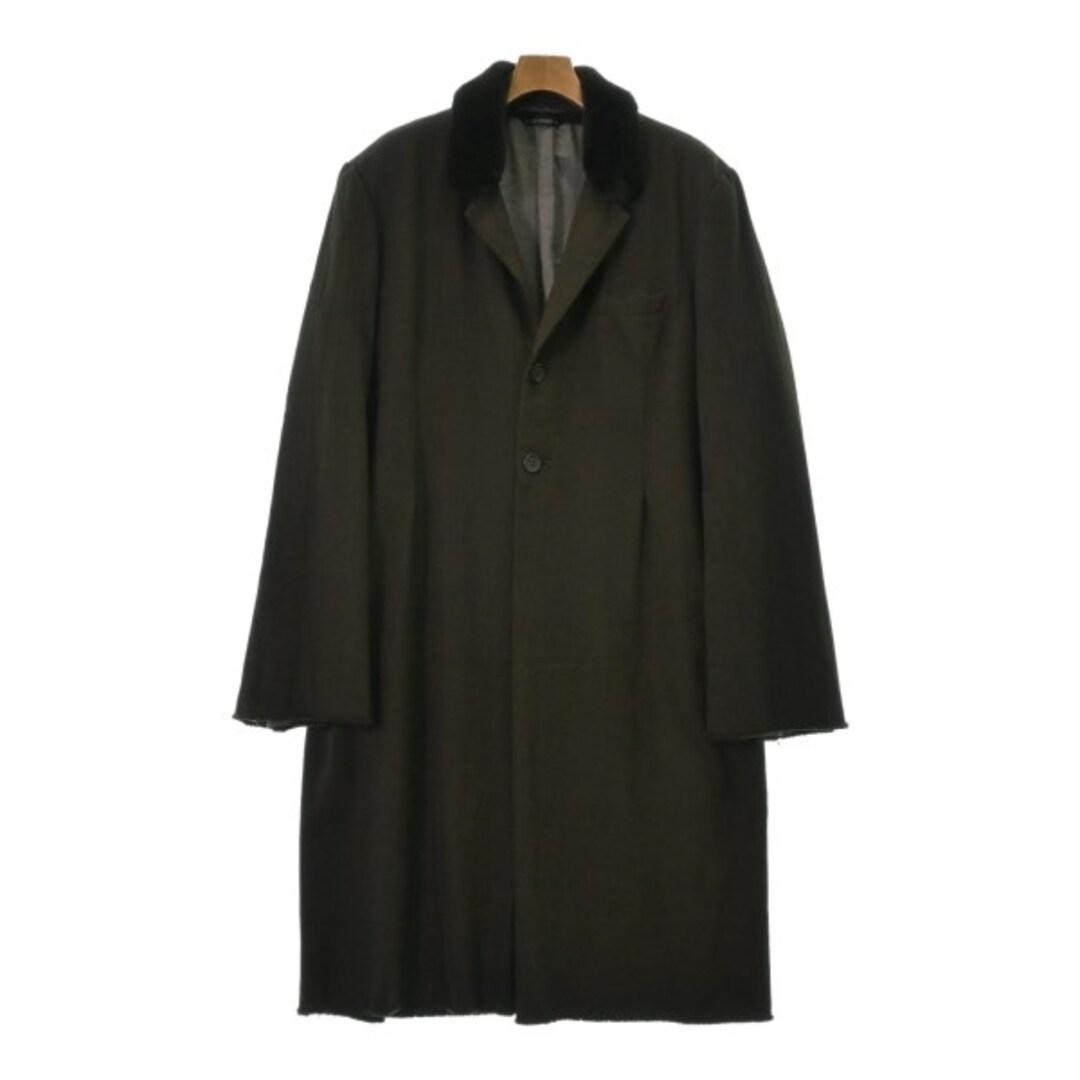 ヨウジヤマモト コスチュームドオム 19AW ウールチェスターコート 黒 2