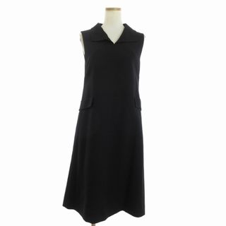 ADEAM FOXEY ニット dress プリーツ ワンピース ペイズリー 黒 FOXEYの