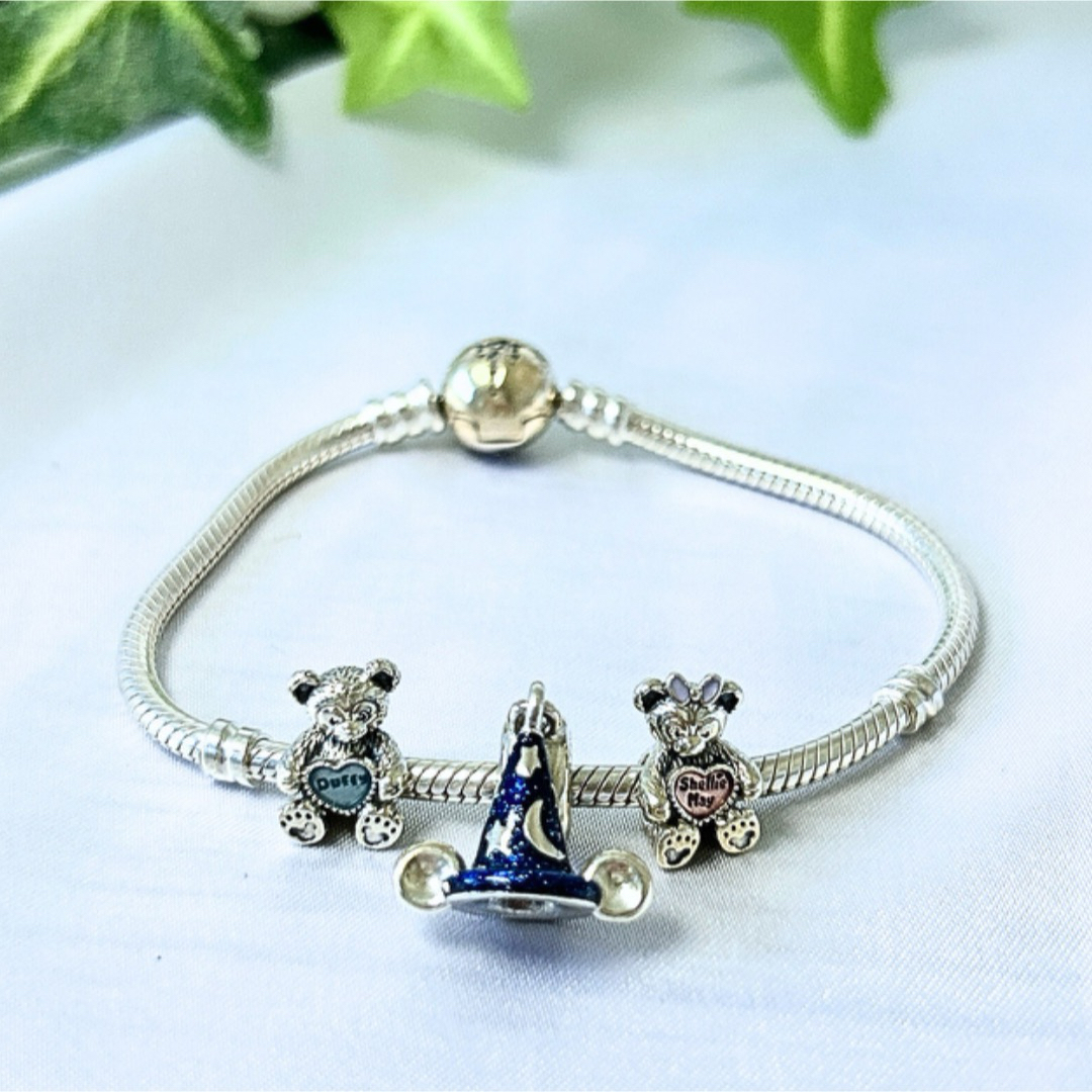 PANDORA - 【ディズニーシー限定】パンドラ ブレスレット ダッフィー