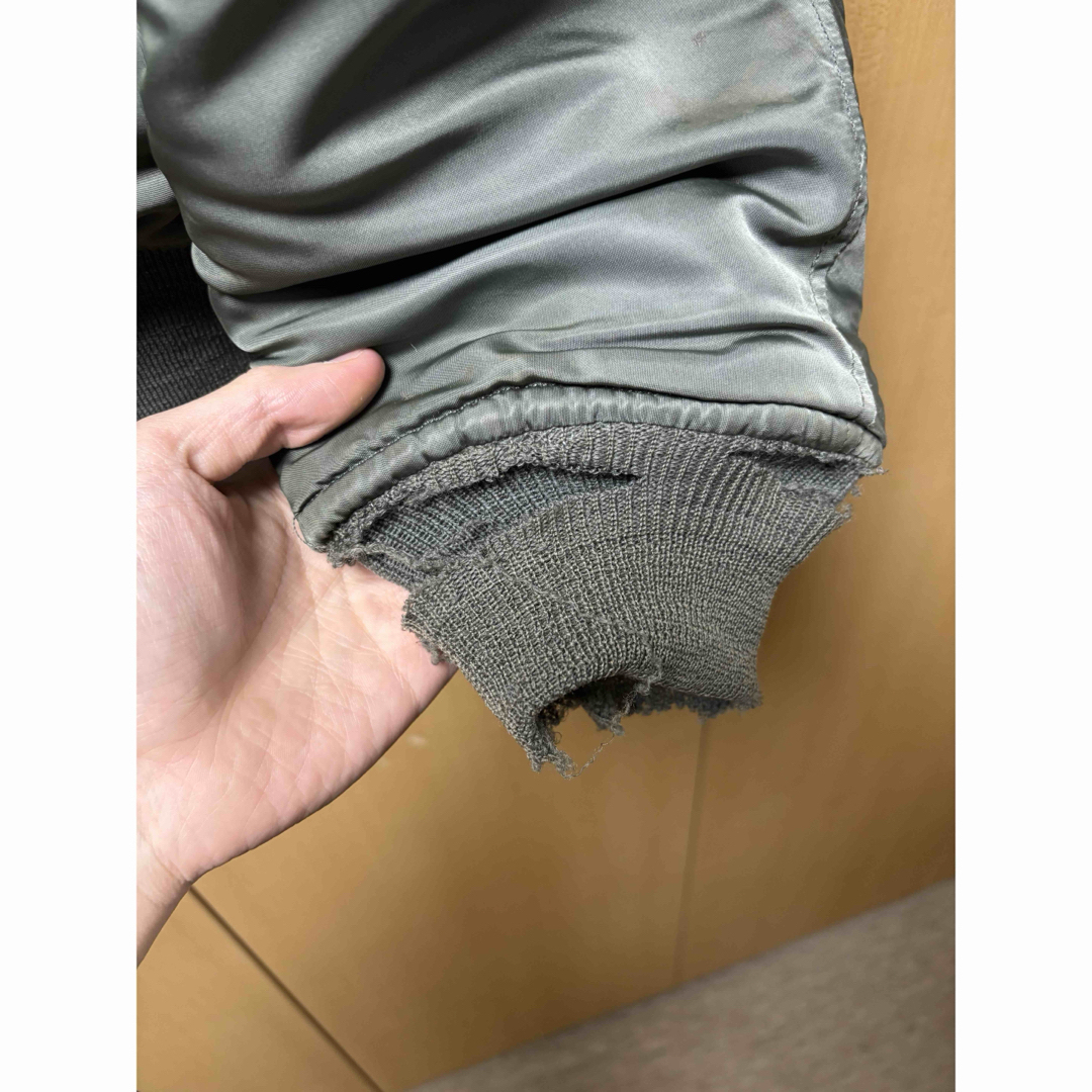ALPHA INDUSTRIES - 【60s】ALPHA社製 米軍実物 MA-1 MEDIUM 1968年
