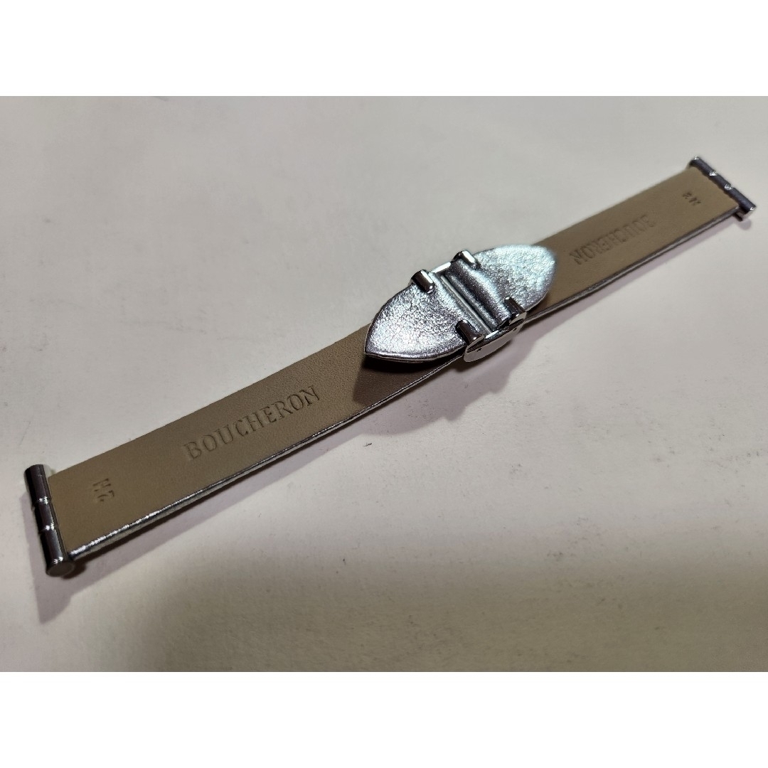 BOUCHERON - ブシュロン リフレ 替えベルト Sサイズ シルバー、赤