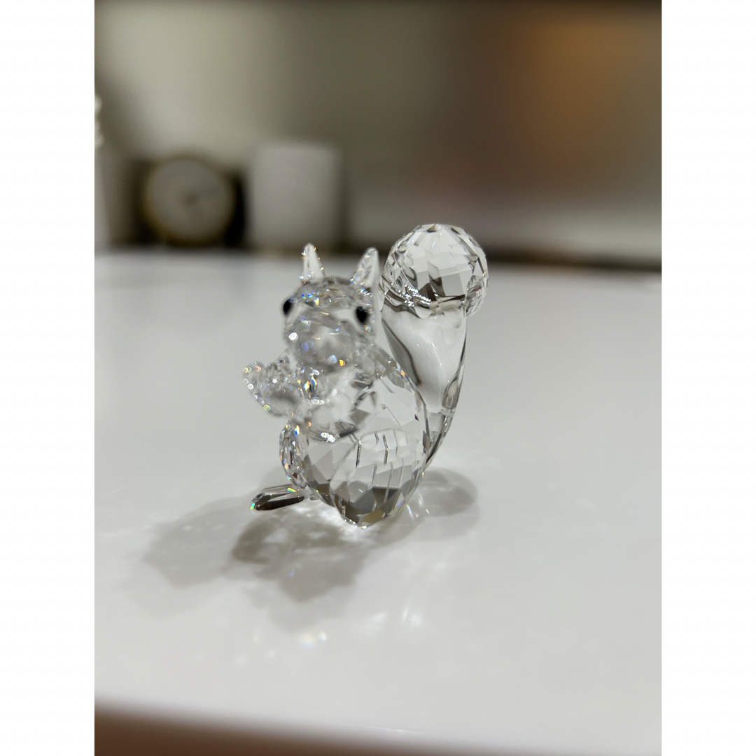 SWAROVSKI - スワロフスキー 置物 リスの通販 by フクフク