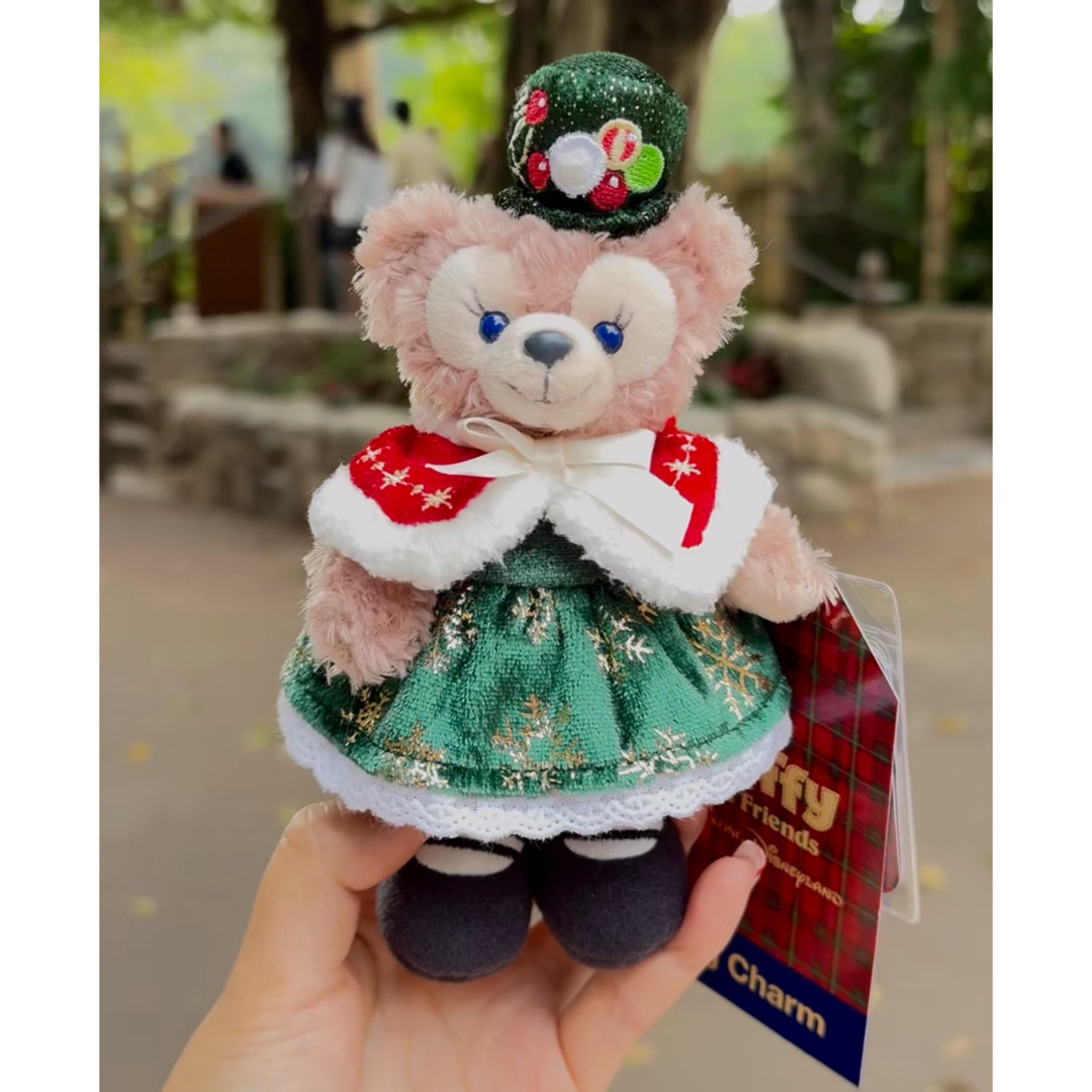 シェリーメイ➕リーナベル ぬいぐるみキーチェーン 香港ディズニー春