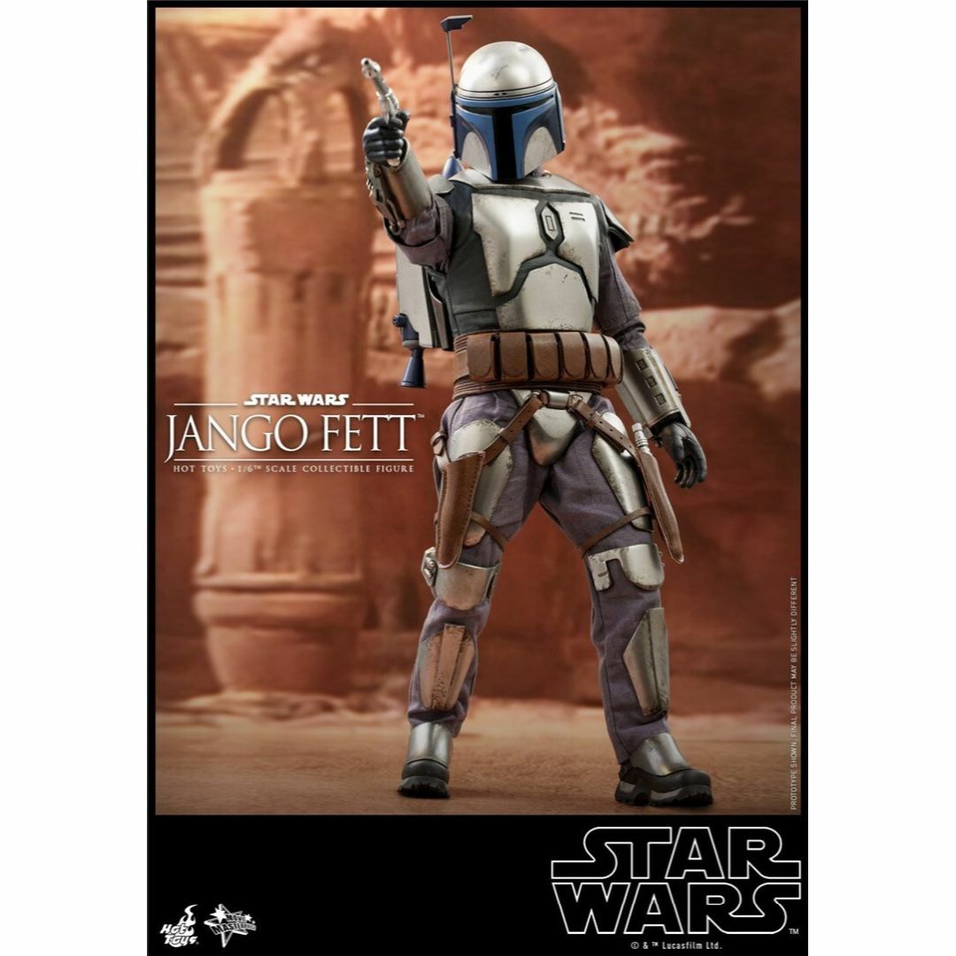 ホットトイズ スター・ウォーズ ジャンゴ・フェット 1/6 フィギュア