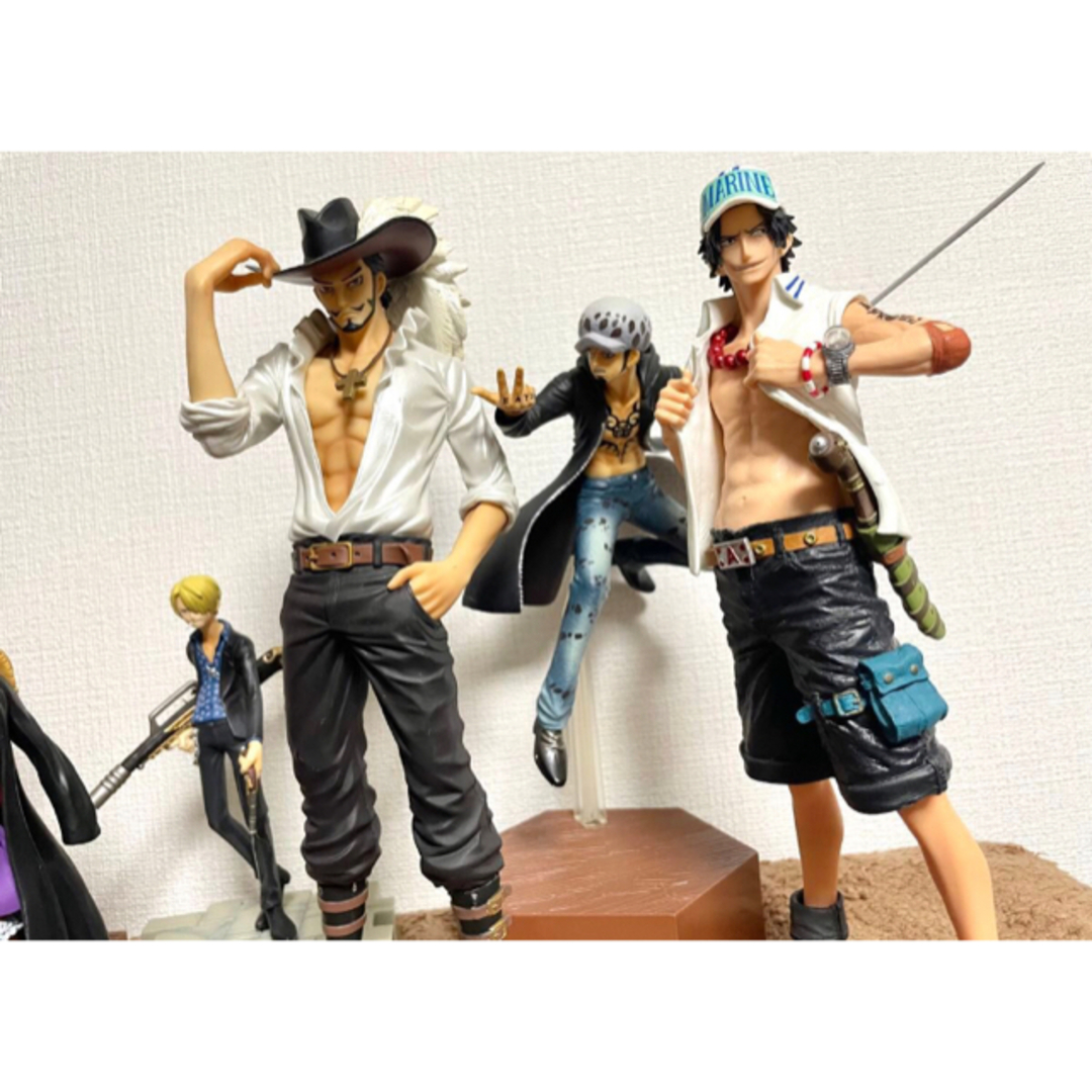 ONE PIECE ワンピース 一番くじ フィギュア セット ミホーク エース 一