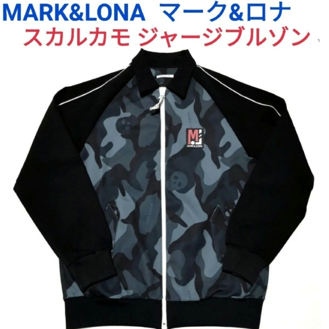 美品】MARK&LONA スカルデザイン ジャージセット 48 美品】MARK&LONA