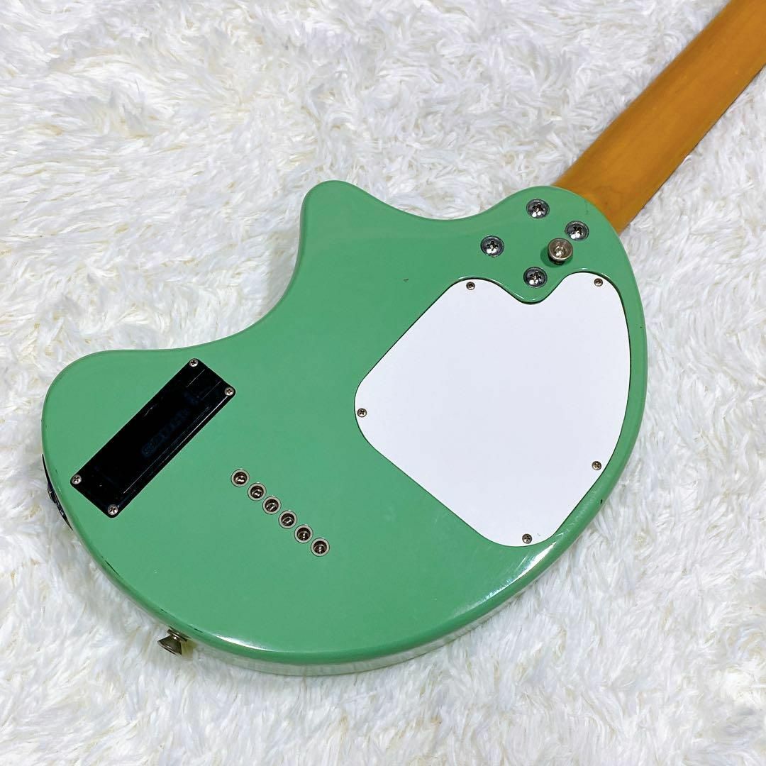 美品】ZO-3 ミントグリーン アンプ内蔵ミニギター ヘッドフォン端子付