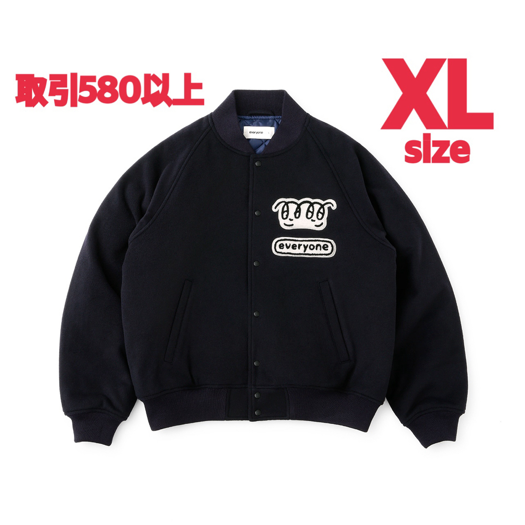 everyone x j.30000 varsity jacket XLサイズの通販 by でぶちゃん's